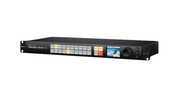 Ремонт коммутаторов Blackmagic Videohub 10×10 12G  в сервисном центре FIX-Blackmagic